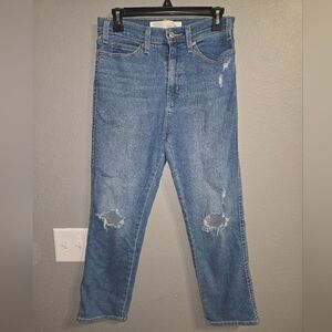 Signature Levi Strauss High Rise Straight Size 28